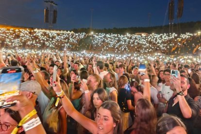 Más de 30.000 fieles de Hakuna se dieron cita en el auditorio Miguel Ríos de Rivas (Madrid).