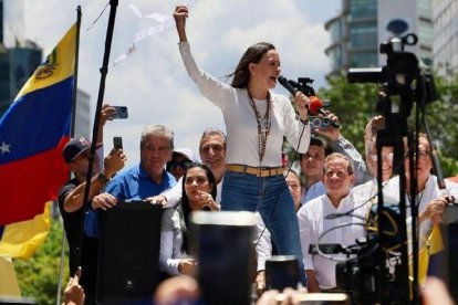 María Corina Machado ha sido premiada en 2025 con el Nobel de la Paz.