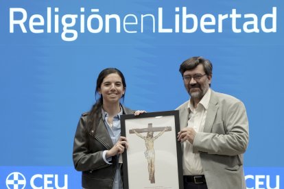 Entrega del premio Caridad en Acción.