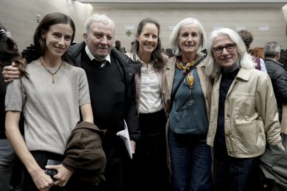 Kiko Argüello se mostró muy agradecido por este premio.