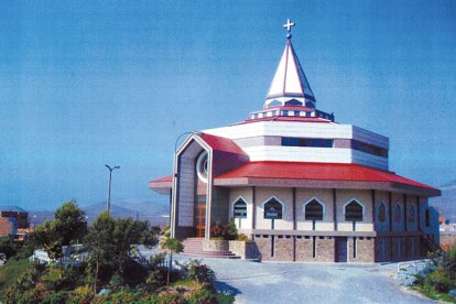 Uno de los templos construidos por Garciandia en Perú.