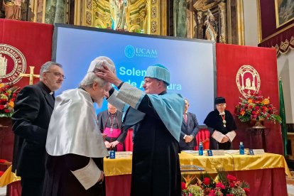 El acto tuvo lugar en la Universidad Católica de Murcia.
