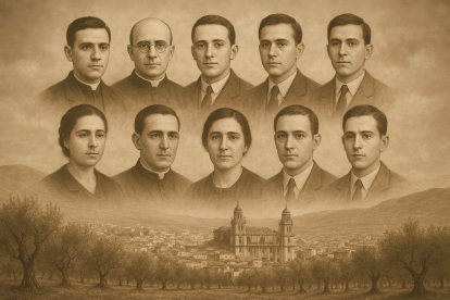 Algunos de los mártires de Jaén beatificados este sábado