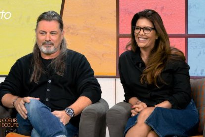Steven y Sabrina Gunnell, durante una entrevista sobre su película 'Sagrado Corazón'.