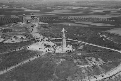 El monumento al Corazón de Jesús en el Cerro de los Ángeles
