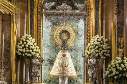 Virgen del Pilar en Zaragoza.
