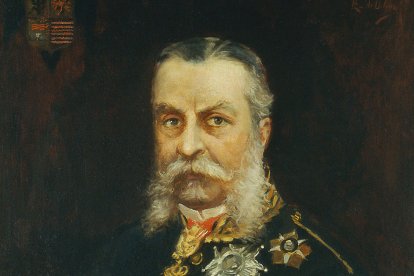 Cristóbal colón y Aguilera, XV Duque de Veragua y donante del toro al MNCN.