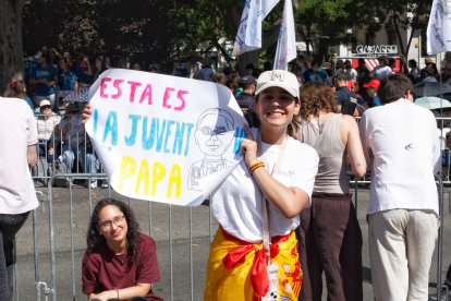 Alegría y originalidad en la Vigilia de los Jóvenes con el Papa.