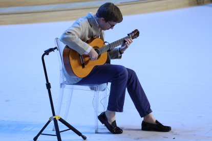 José Río, seminarista en Madrid y virtuoso de la guitarra clásica