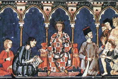 Alfonso X El Sabio y su corte