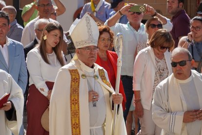 El arzobispo de Toledo, monseñor Francisco Cerro, en el centro de la imagen.