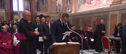 Juramento de secreto del cónclave.