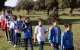 Los chavales de la Escolanía de la Santa Cruz, de excursión