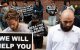 Rezan ante la sede abortista de Planned Parenthood en el SoHo de Manhattan, con carteles en español e inglés