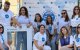 Voluntarios jóvenes de la Sociedad de San Vicente de Paúl, a nivel mundial tiene un millón y medio de voluntarios