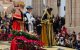 Los Reyes Magos en la catedral de la Almudena de Madrid el 3 de enero de 2026