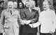 Winston Churchill (1874-1965), Harry Truman (1884-1972) y José Vissariónovich Dzhugashvili alias 'Stalin' (1879-1953), en la Conferencia de Potsdam de julio de 1945.