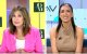 Ana Rosa Quintana felicita a Patricia Pardo por haber sido elegida como conductora del encuentro de León XIV en el Santiago Bernabéu
