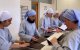 Religiosas de Iesu Communio en uno de sus talleres, el trabajo es parte del deber cocreador del ser humano