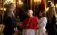 Los Reyes de España con el Papa león XIV en el Palacio Real