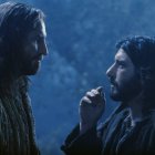 Jesús conversa con Judas Iscariote en el Monte de Olivos justo antes de entregarlo. / Fotograma de La Pasión de Cristo