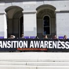 Detransition awareness day march.