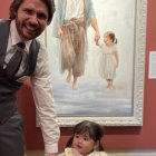 Jordan Ring-Sakabe con su hija.