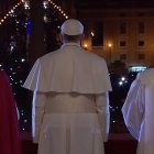 El Papa Francisco al ser elegido.