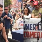 Charlie Kirk, en uno de sus numerosos debates públicos donde respondía con franqueza al cuestionamiento abierto de sus ideas.