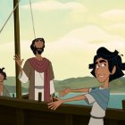 Juan presenta a Jesús en la película de dibujos Jesús Luz del Mundo