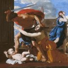 Nicolas Poussin, 'La matanza de los inocentes', una representación del hecho evangélico que muestra el odio a Jesús en su forma más cruel.