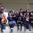 Guías de Europa encargadas de la música en la peregrinación a Paray-le-Monial de 2025, el santuario del Sagrado Corazón