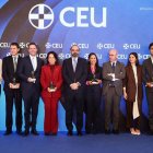 Los premiados en 2026 con los Premios CEU Ángel Herrera: José Masip, Marta Puyol, Juan López Belmonte, Villiers, Del Pino, Bullón de Mendoza, Inés Bermejo, los Páramo, Maria José Gimeno y Marisa Vázquez