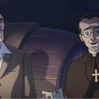 El venerable cardenal Dalla Costa explica su red clandestina al campeón ciclista (y terciario carmelita) Gino Bartali