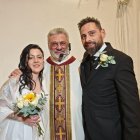 Don Carlo celebró recientemente en México el matrimonio de su hijo Roberto con Sara.