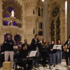 Músicos de Effetá en la Sagrada Familia de Barcelona, al cumplirse 10 años de estos retiros en esa diócesis