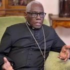 El cardenal Sarah, en una entrevista del 9 octubre de 2025 en Roma.