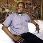 Monseñor Pierre Dumas, presidente de Cáritas Haití