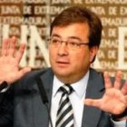 Guillermo Fernández Vara, presidente extremeño.
