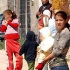 Un grupo de niños inmigrantes