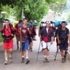 Jóvenes peregrinan a Santiago