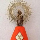 Imagen de la Virgen del Pilar en el cuartel de Almodóvar