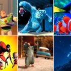 Algunas producciones de Pixar