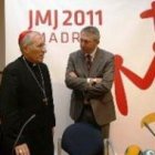 El cardenal Rouco, en un acto de la JMJ