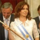 Cristina Fernández, presidenta de Argentina