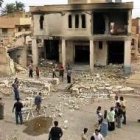 Una iglesia reventada tras un atentado en Irak