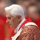 El Papa, durante la misa de Pentecostés.