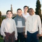 Un grupo de seminaristas de la diócesis de Getafe