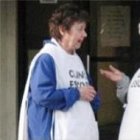 La hermana Donna Quinn, en un centro abortista