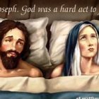 el cartel de la polémica sobre la Virgnidad de María